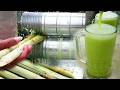 Sugarcane Juice Making Street Food 🍹 Fresh Cane Juice Machine & Amazing Juice Vendor #sugarcane