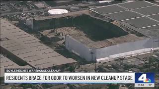 Boyle Heights residents brace for odor to worsen in new warehouse cleanup stage