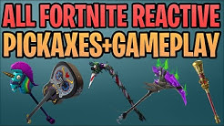 all fortnite reactive pickaxe items and what they do in game gameplay herald s wand vuvuzela 2019 duration 4 21 - fortnite wukong pickaxe