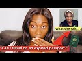 NIGERIAN GOVERNMENT shares "THE TRUTH" about Traveling to NIGERIA on EXPIRED NIGERIAN PASSPORT...