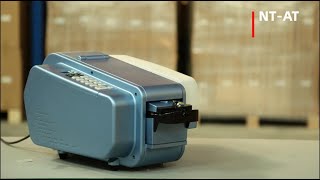 NT-AT Automatic paper gummed tape dispenser Setup and Operation video
