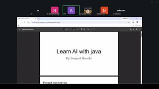Introduction lecture: Learn AI with java.