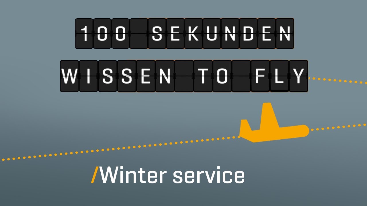 100 Sekunden - Wissen to fly: Winter service - YouTube