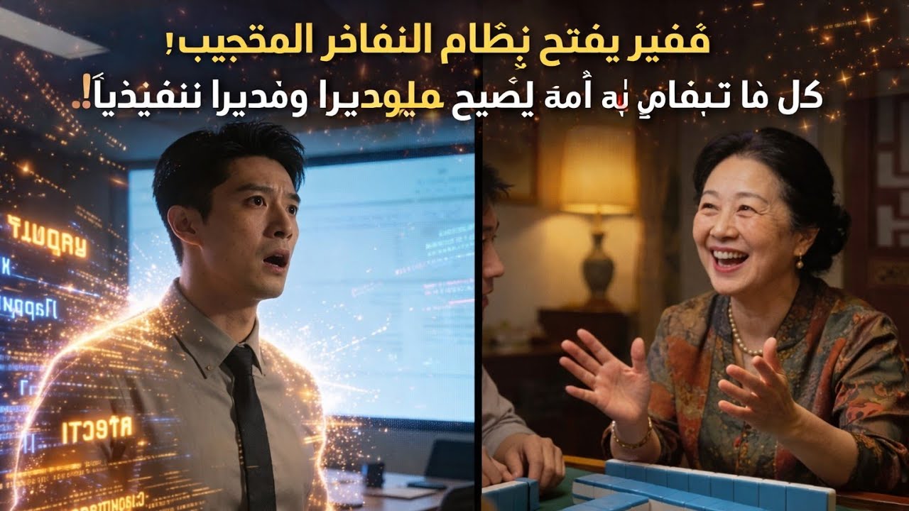 فقير يفتح نظام التفاخر العجيب! كل ما تتباهى به أمه يتحقق… ليصبح مليارديرًا ومديرًا تنفيذيًا!