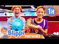 Meekah e blippi vo patinar  1 hora de blippi  blippi em portugus  vdeos educativos infantis