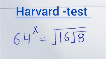 A beautiful Square Root Algebra Problem | Harvard mathematics | Olympiad maths