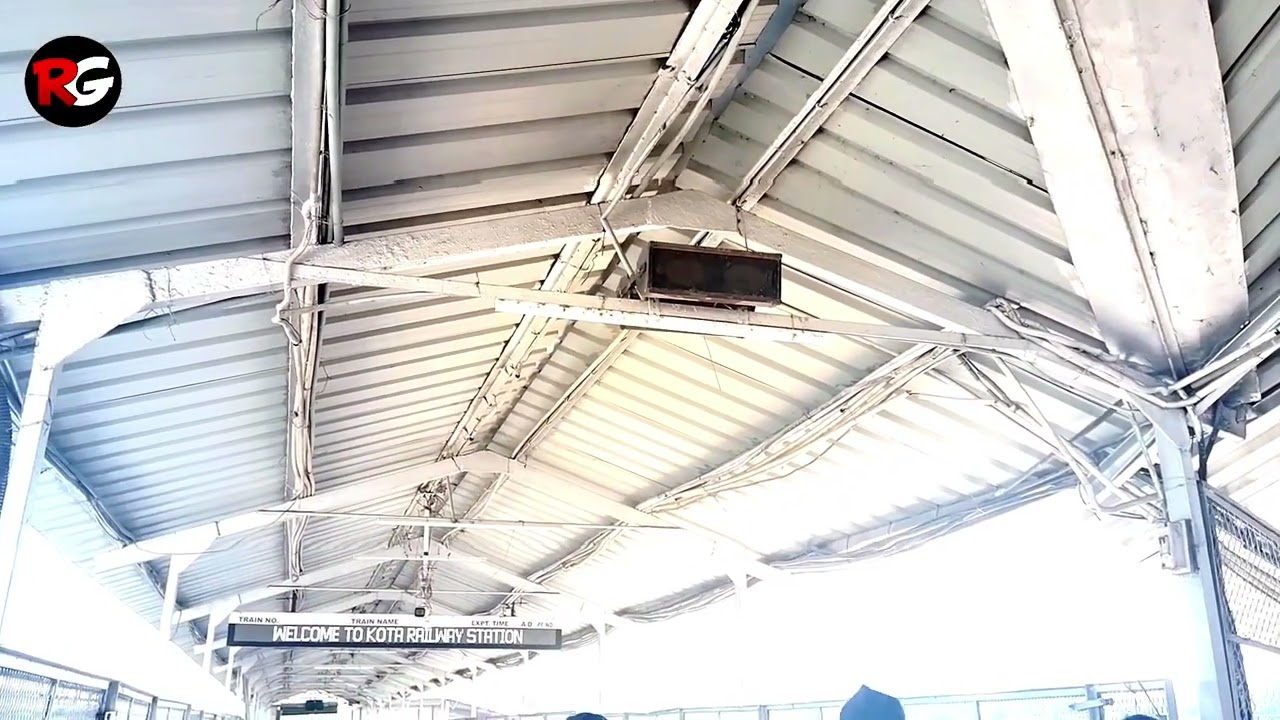 KOTA ASARVA EXPRESS Clear Train Announcement at Kota Railway Station