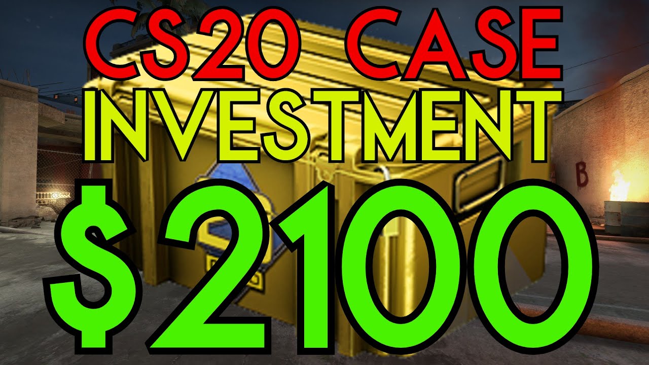 CS:GO $2100 in CS20 Cases | Case Investment 2021 - YouTube