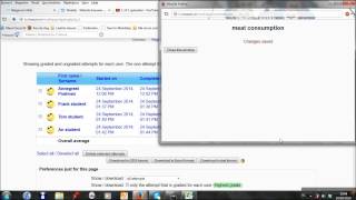 How to check the results of the students on a Moodle quiz
