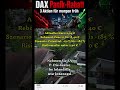 Die DAX-Lüge: Warum 90% morgen verlieren. #DAX #Aktien #Börse