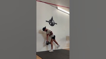 Foam roller SL deadlift