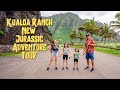 NEW Jurassic Adventure Tour 2021 + Family Vlog + Kualoa Ranch Oahu