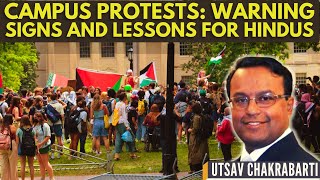 Campus protests: Warning signs and Lessons for Hindus • Utsav Chakrabarti
