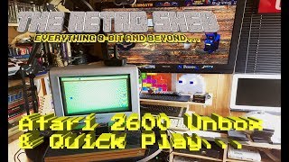 Atari 2600 Unboxing and Quick Play
We take a look at a box of Atari goodness and have a quick play with some classic games from the early 80s Atari 2600 Unboxing and Quick Play