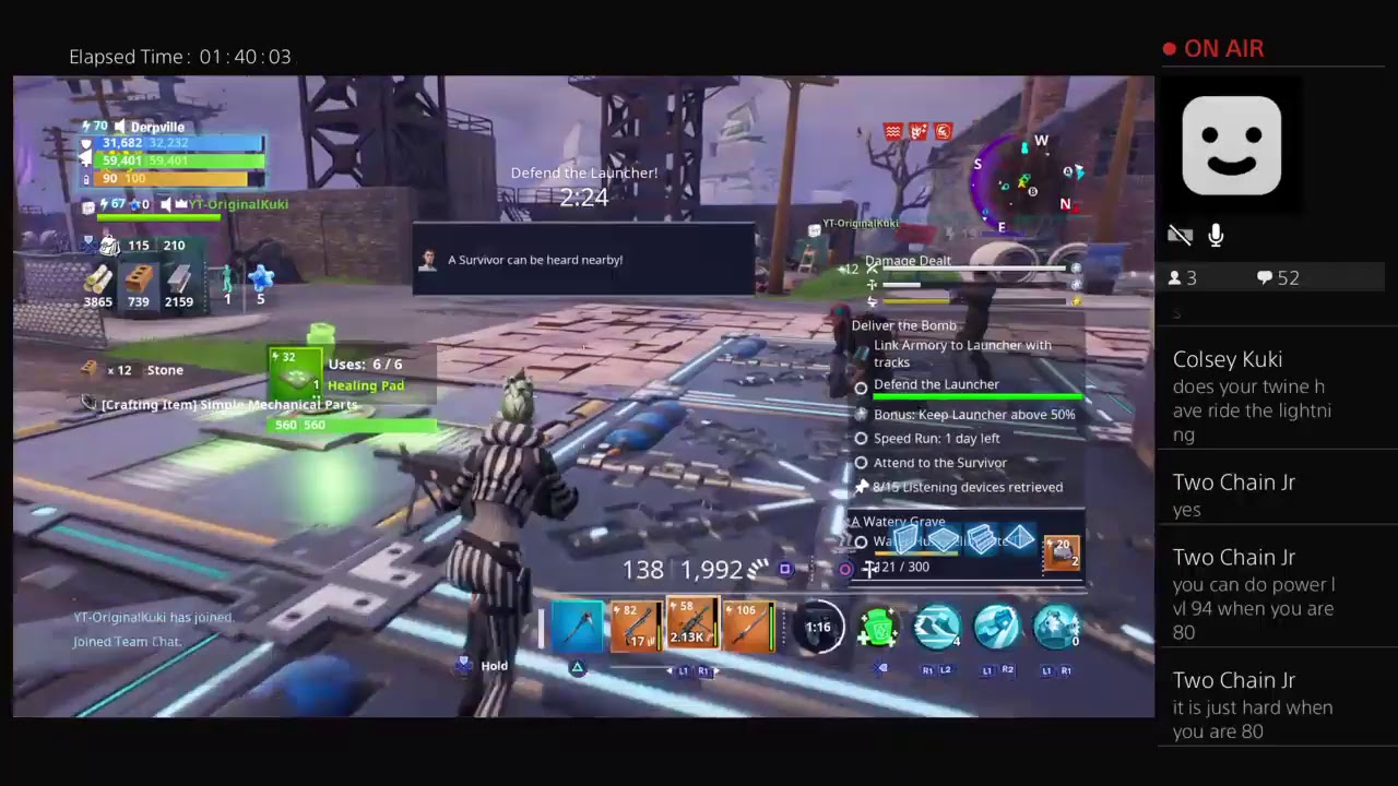 Fortnite save the world mission - YouTube