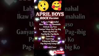 Rock Version | April Boys #trending #opm