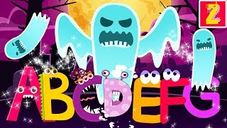 Make A Monster Abc With Ghost L Halloween Alphabet Phonics Song L Zoozoosong For Kids