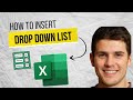 How to Insert a Drop-Down List in Excel 2025 (Easy Step-by-Step Guide)"