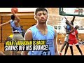 Noah Farrakhan Is TOO CRAFTY!! Shows Off BOUNCE In First Game BACK vs TOUGH Opponents!