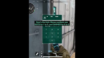 How to unlock Morse code door in Delta Force Mobile #deltaforce #shorts