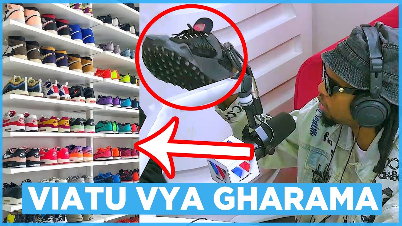 USIPIME! DOGO JANJA ATAMBA KUONGOZA WASANII WANAOVAA VIATU VYA BEI / AONESHA CHUMBA CHA VIATU