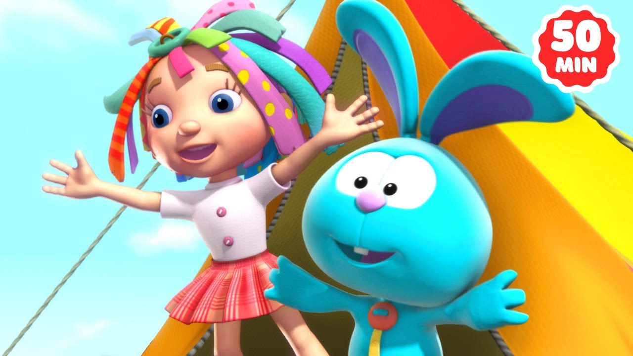 Bashkë me Rozin film vizatimore per femije | Piknik magjik dhe si te ndihmosh miqte e tu 🍝🍦🍭🍏🍉