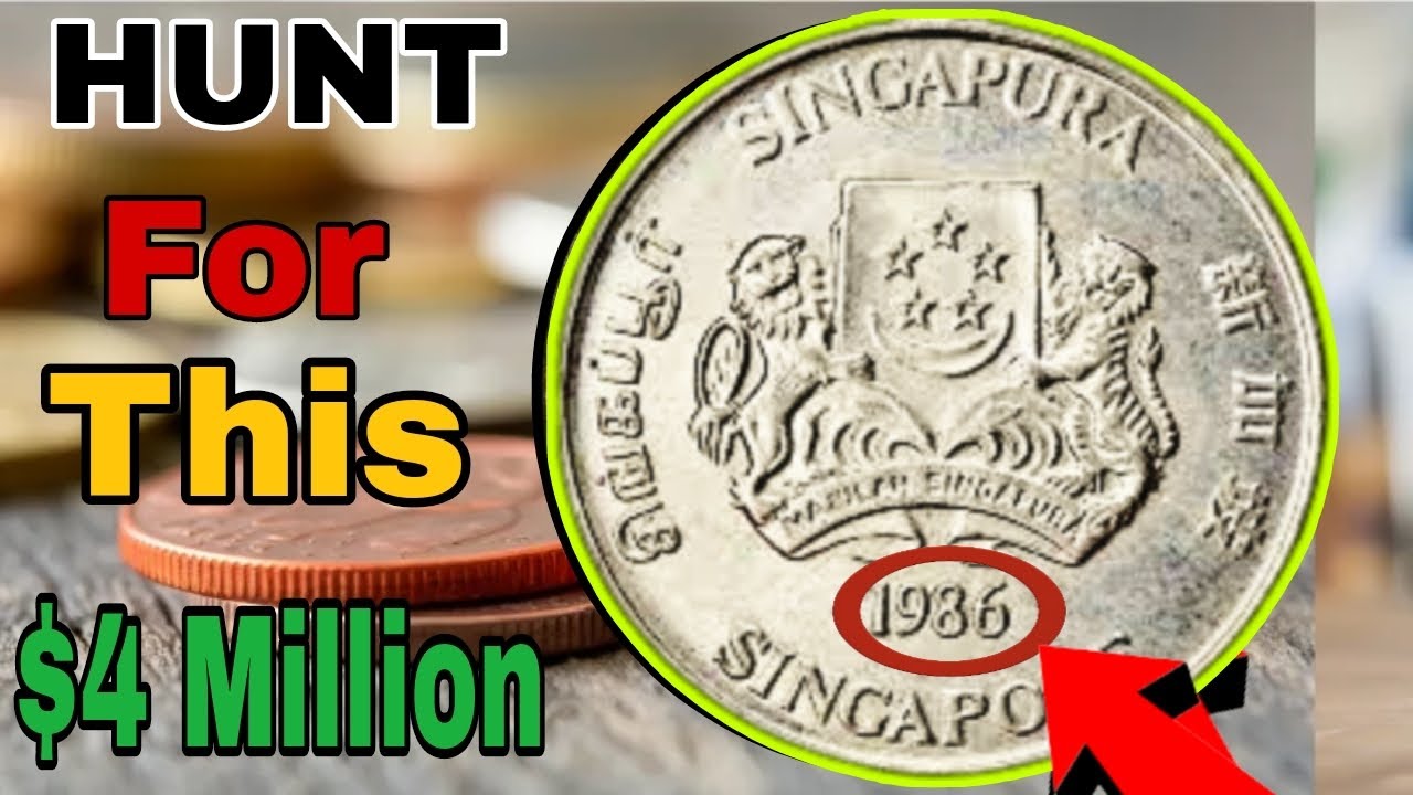 Rare 1986 Twenty Cent From Singapore Coin Worth Money - Check Your