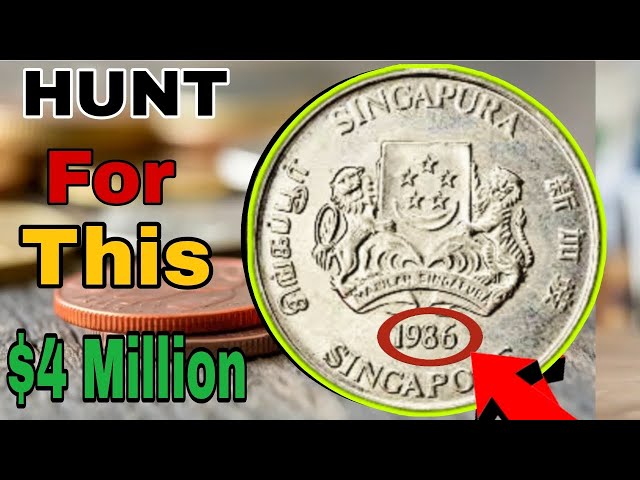 Rare 1986 Twenty Cent From Singapore Coin Worth Money - Check Your