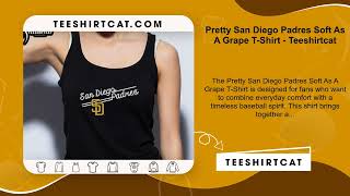 Pretty San Diego Padres Soft As A Grape T-Shirt screenshot 2