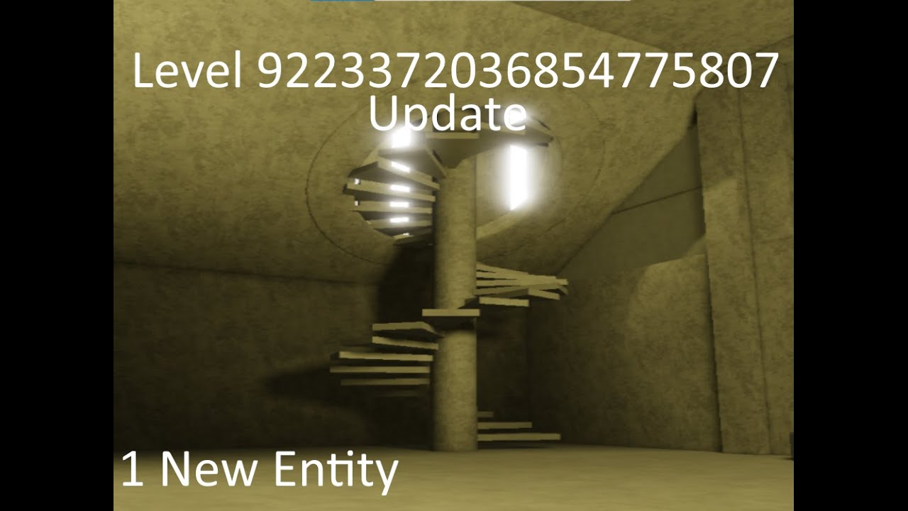 Roblox  Da Backrooms - Level 9223372036854775807 Update 