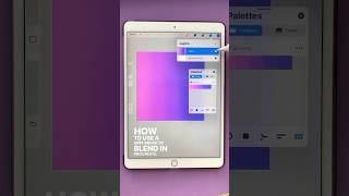 How To Blend In Procreate Using A Soft Brush #shorts #procreate #procreatetutorials screenshot 2