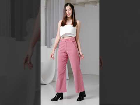 วีดีโอ: 3 วิธีในการสวมกางเกงผ้าลูกฟูกสีชมพู