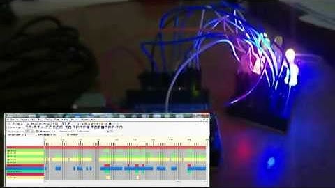 Arduino + Vixen playing Back to the Future III End Credits