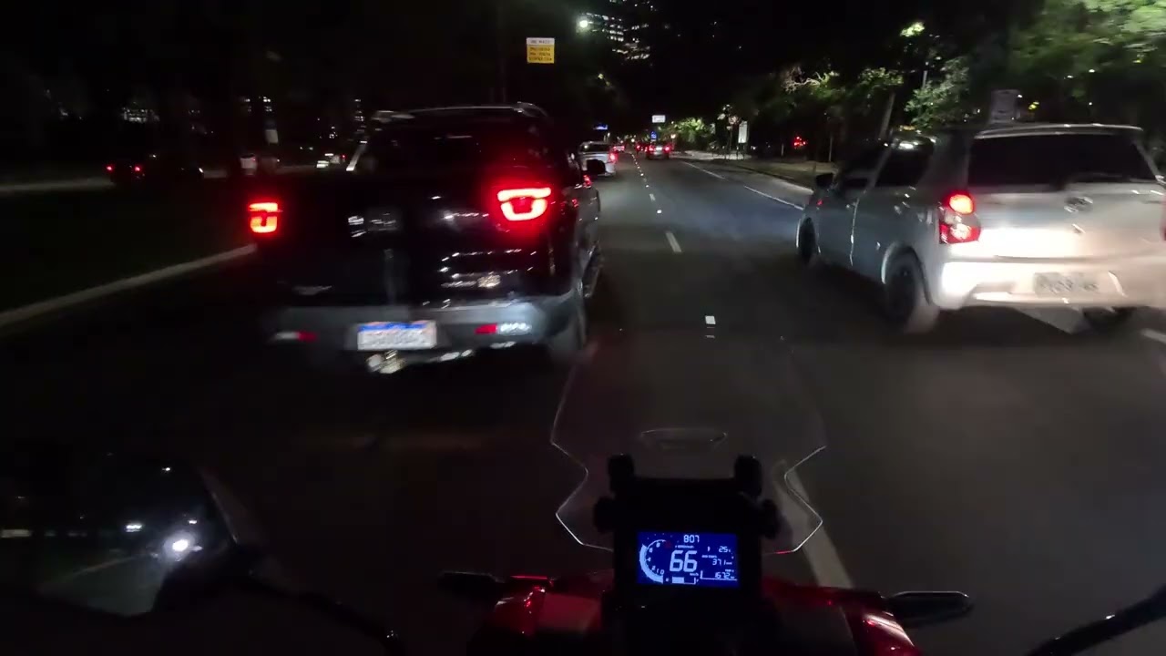 THIAGO DEGAN HONDA ADV 160 RED - ERREI O CAMINHO NA MARGINAL PINHEIRO A NOITE