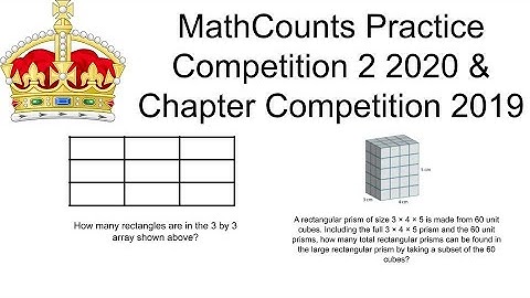 MathCounts Practice Competition 2 2020 Target #2/Chapter Competition 2019 Sprint #26 | 2D&3D Shapes
