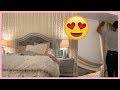 MY GLAM BEDROOM DECOR REVEAL! DECORATE WITH ME! | Jayla Koriyan TV