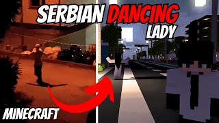 SERBIAN DANCING LADY in MINECRAFT 😱 screenshot 5