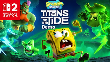SpongeBob SquarePants Titans Of The Tide (Nintendo Switch 2) - 100% Longplay Full Demo Walkthrough