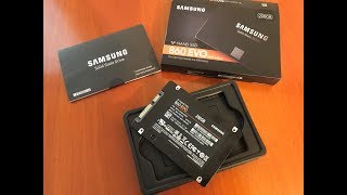 Installing Samsung 860 EVO SSD