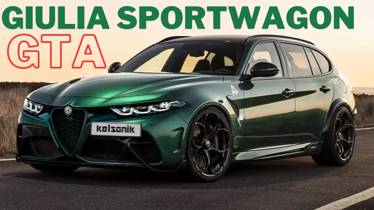 Alfa Romeo Giulia Sportwagon GTA Shows Off Refreshed Face and ...