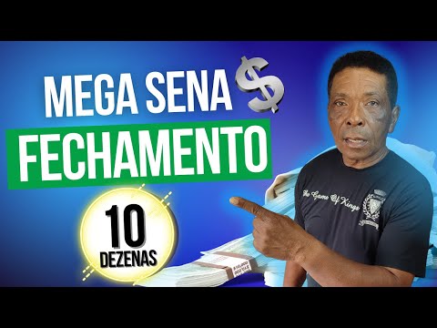 🔔Como ganhar na mega sena? | FECHAMENTO COM 10 DEZENAS ( 2022 )