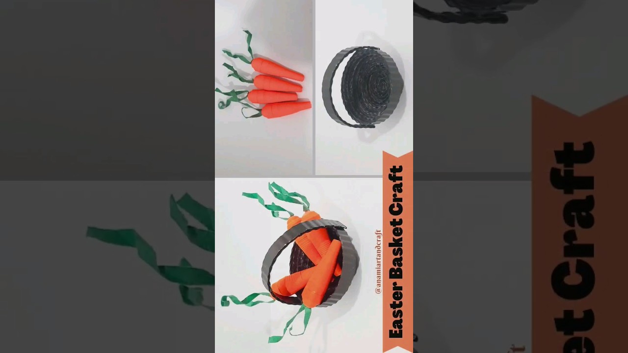 Easter Carrot Basket 🐣🥕 