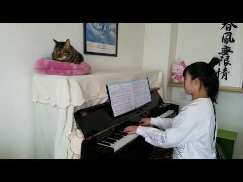 合唱曲『歩きだすときは今』     ピアノ伴奏      ～猫と一緒～