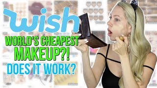 Full Face Using UNDER $1 Makeup from Wish!