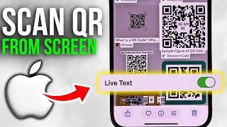 How to Scan a QR Code from Your iPhone Screen?
