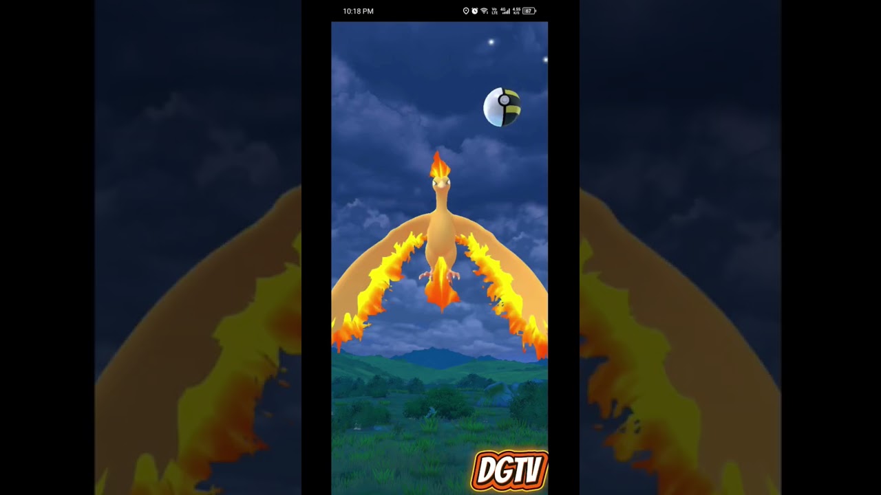 My 1st Moltres in Delightful Days | Pokemon Go 