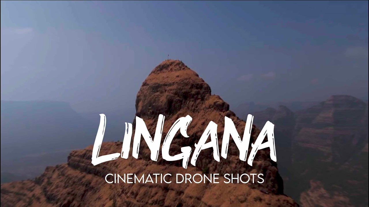Lingana Fort From Above | Aerial Cinematic Views | Hidden Giant of Sahyadri | DJI Air3 Drone
