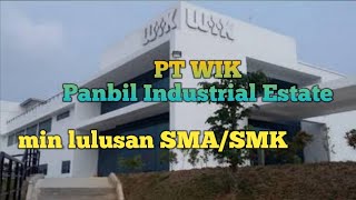 Loker Sma Smk Pt Wik Lowongan Kerja Batam Hari Ini Iklan Kota Batam