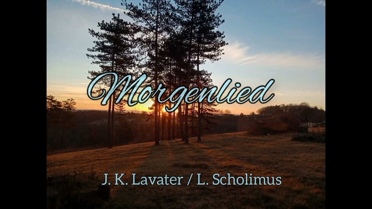 Morgenlied - (instrument. mit Text)