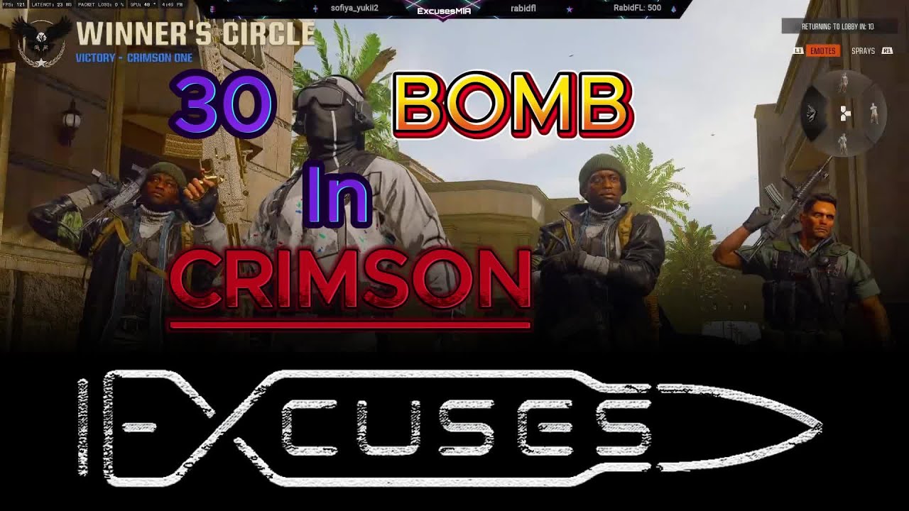30 Bomb In Crimson! Call of Duty Black Ops 6! - YouTube